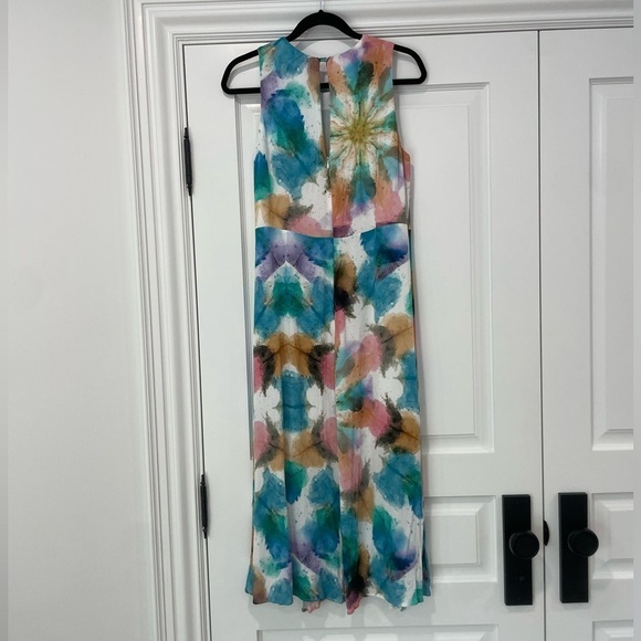 Desigual Tie Die Midi Dress - Size 40 - NWOT - Multicolour - Picture 4 of 6
